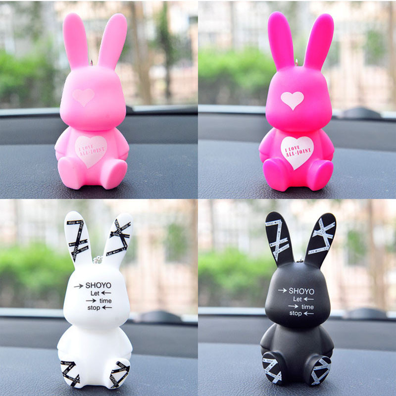 Ventilacijski otvori za automobile Spajalica za parfeme Osvježivač zraka Zec Miris za interijer automobila Slatke lutke iz crtića Ukrasi za automobile Dodaci Pokloni