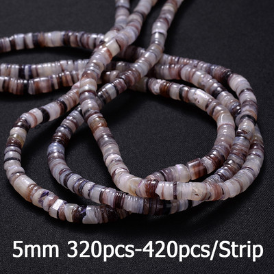 4/6/8/10 mm višebojne slatkovodne školjke perle okruglog oblika školjke labave perle za diy ogrlice narukvice nakit dodaci