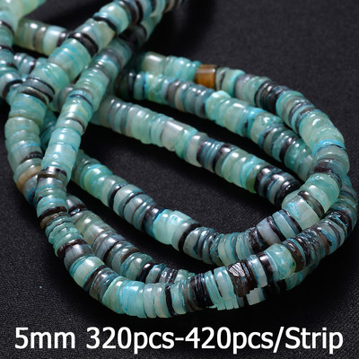 4/6/8/10 mm višebojne slatkovodne školjke perle okruglog oblika školjke labave perle za diy ogrlice narukvice nakit dodaci