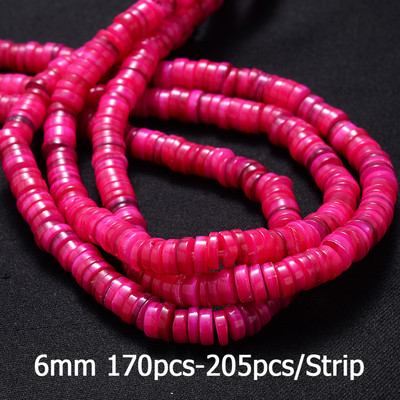 4/6/8/10 mm višebojne slatkovodne školjke perle okruglog oblika školjke labave perle za diy ogrlice narukvice nakit dodaci