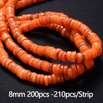 4/6/8/10 mm višebojne slatkovodne školjke perle okruglog oblika školjke labave perle za diy ogrlice narukvice nakit dodaci