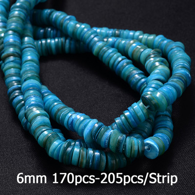 4/6/8/10 mm višebojne slatkovodne školjke perle okruglog oblika školjke labave perle za diy ogrlice narukvice nakit dodaci