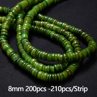 4/6/8/10 mm višebojne slatkovodne školjke perle okruglog oblika školjke labave perle za diy ogrlice narukvice nakit dodaci