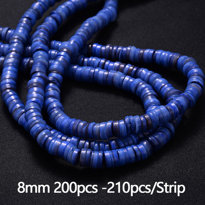 4/6/8/10 mm višebojne slatkovodne školjke perle okruglog oblika školjke labave perle za diy ogrlice narukvice nakit dodaci