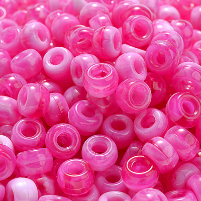 100 komada 6x9 mm velikih rupa od akrilnih perli u obliku kante, svjetlećih prozirnih razmaknica za izradu nakita Dodaci za narukvice DIY