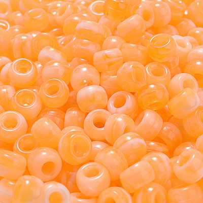 100 komada 6x9 mm velikih rupa od akrilnih perli u obliku kante, svjetlećih prozirnih razmaknica za izradu nakita Dodaci za narukvice DIY