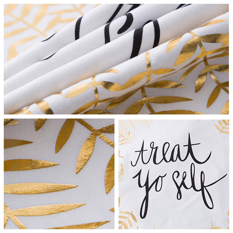 Božićna bronzana zlatna jastučnica Moderna geometrijska zlatna folija Jastučić Ukrasni jastuk Kućni dekor Ukrasni jastuci za kauč 17*17