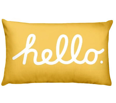 British Art Digital Print Jastučnica za struk Hello Smile Home Pillow Decoration Almofadas Decorativas Para Sofa Thread Pillow 50*30