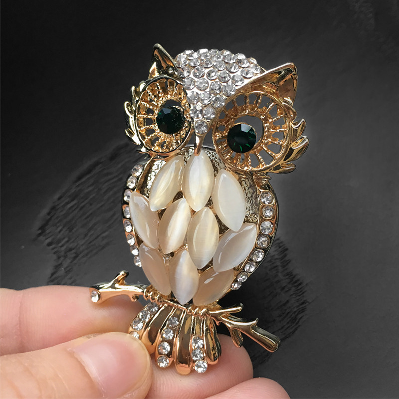 Νέο αποσμητικό αυτοκινήτου Owl Car Στολίδι Αυτοκινήτου Διαχύτης Αυτοκινήτου Διακοσμητικό Αυτοκινήτου Διαμαντένιο Αξεσουάρ αυτοκινήτου Εσωτερικό για Γυναίκες Χονδρική