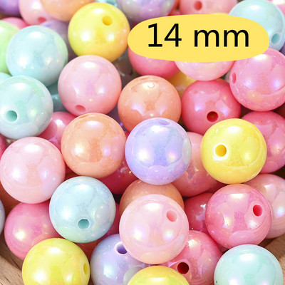 50/100/200 kom 6-16 mm Candy Akrilne perle Bling Bling Loose Spacer AB perle za izradu nakita Djevojke Ogrlica Narukvica Slatki dar