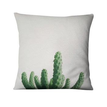 Μαξιλαροθήκη Small Fresh Plant εμπριμέ Μαξιλαροθήκη Tropical Cactus Succulent Μαξιλάρι Διακοσμητικό Μαξιλάρι Διακοσμητικό Σπιτιού Μαξιλάρια ριχτάρι καναπέ 45*45cm