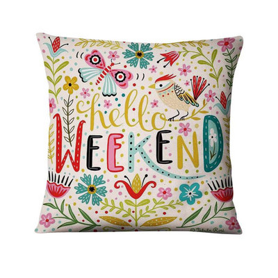 Decoratiuni perne de Craciun Ilustratii de animale dragute scandinave Perna Perne decorative Almofadas Decorativas Para Canapea