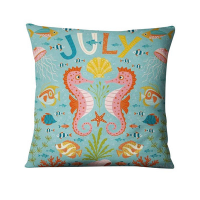 Decoratiuni perne de Craciun Ilustratii de animale dragute scandinave Perna Perne decorative Almofadas Decorativas Para Canapea