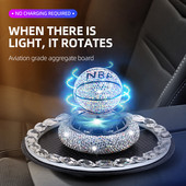 Osvježivač zraka za automobil Indoor Solarna rotacijska dijamantna košarkaška lopta Difuzor parfema Originalni muški i ženski parfem Trajni dodaci