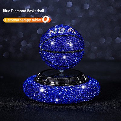 Osvježivač zraka za automobil Indoor Solarna rotacijska dijamantna košarkaška lopta Difuzor parfema Originalni muški i ženski parfem Trajni dodaci