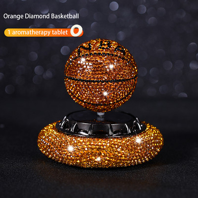 Osvježivač zraka za automobil Indoor Solarna rotacijska dijamantna košarkaška lopta Difuzor parfema Originalni muški i ženski parfem Trajni dodaci