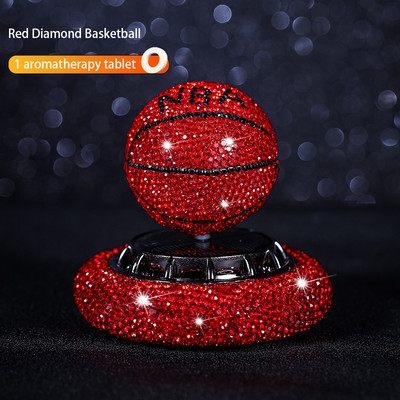 Osvježivač zraka za automobil Indoor Solarna rotacijska dijamantna košarkaška lopta Difuzor parfema Originalni muški i ženski parfem Trajni dodaci