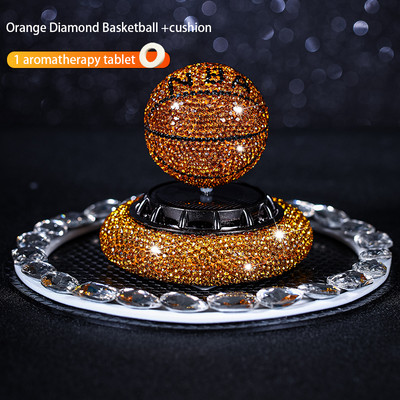 Osvježivač zraka za automobil Indoor Solarna rotacijska dijamantna košarkaška lopta Difuzor parfema Originalni muški i ženski parfem Trajni dodaci
