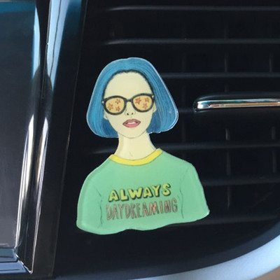 2022 Slatka kopča za ventilacijski otvor Difuzor arome za automobil Aroma za automobil Osvježivači zraka Mirisi Auto parfem Dodatna oprema za unutrašnjost automobila