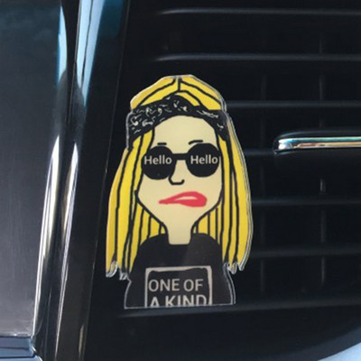 2022 Slatka kopča za ventilacijski otvor Difuzor arome za automobil Aroma za automobil Osvježivači zraka Mirisi Auto parfem Dodatna oprema za unutrašnjost automobila