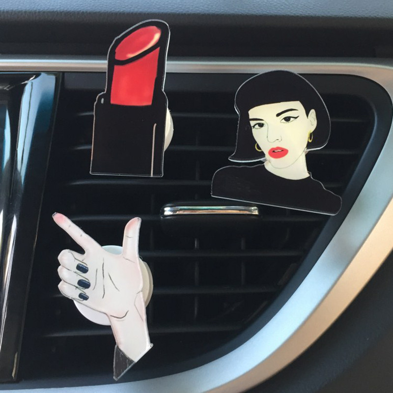 2022 Slatka kopča za ventilacijski otvor Difuzor arome za automobil Aroma za automobil Osvježivači zraka Mirisi Auto parfem Dodatna oprema za unutrašnjost automobila