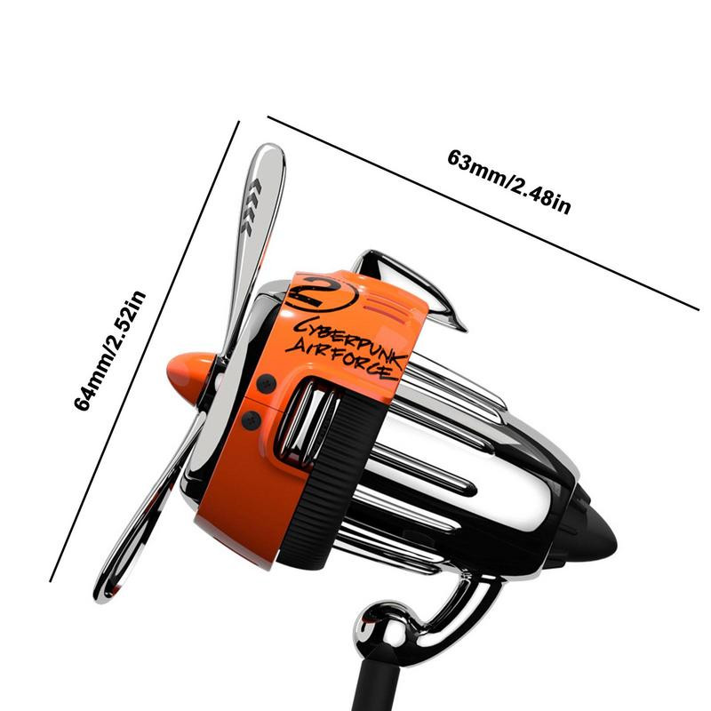 Osvježivač zraka za automobil Tesla Model 3/Y Rotirajući propeler Difuzor mirisa za automobil Osvježivači automobila Aromaterapija za unutrašnjost automobila