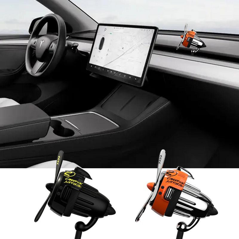 Osvježivač zraka za automobil Tesla Model 3/Y Rotirajući propeler Difuzor mirisa za automobil Osvježivači automobila Aromaterapija za unutrašnjost automobila