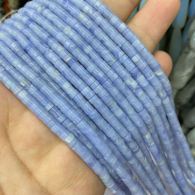 Prirodni kamen 2*4 mm plosnati cilindar crveno zeleni kalcedon morski sedimenti jaspis cijev razmak perle za izradu nakita diy narukvica