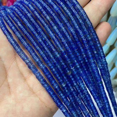 Prirodni kamen 2*4 mm plosnati cilindar crveno zeleni kalcedon morski sedimenti jaspis cijev razmak perle za izradu nakita diy narukvica