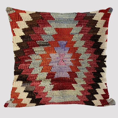 Bohemian Patterns Λινά Μαξιλάρια Θήκη Πολύχρωμες Abstract Ethnic Geometry Print Διακοσμητική θήκη μαξιλαριών Μαξιλάρι καναπέ σαλονιού