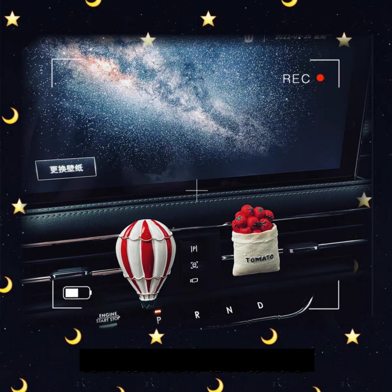 Automobil univerzalni kreativni otvor za zrak parfem kopča 3D trodimenzionalna simulacija hrane izlaz zraka uređenje doma kruh boca vina