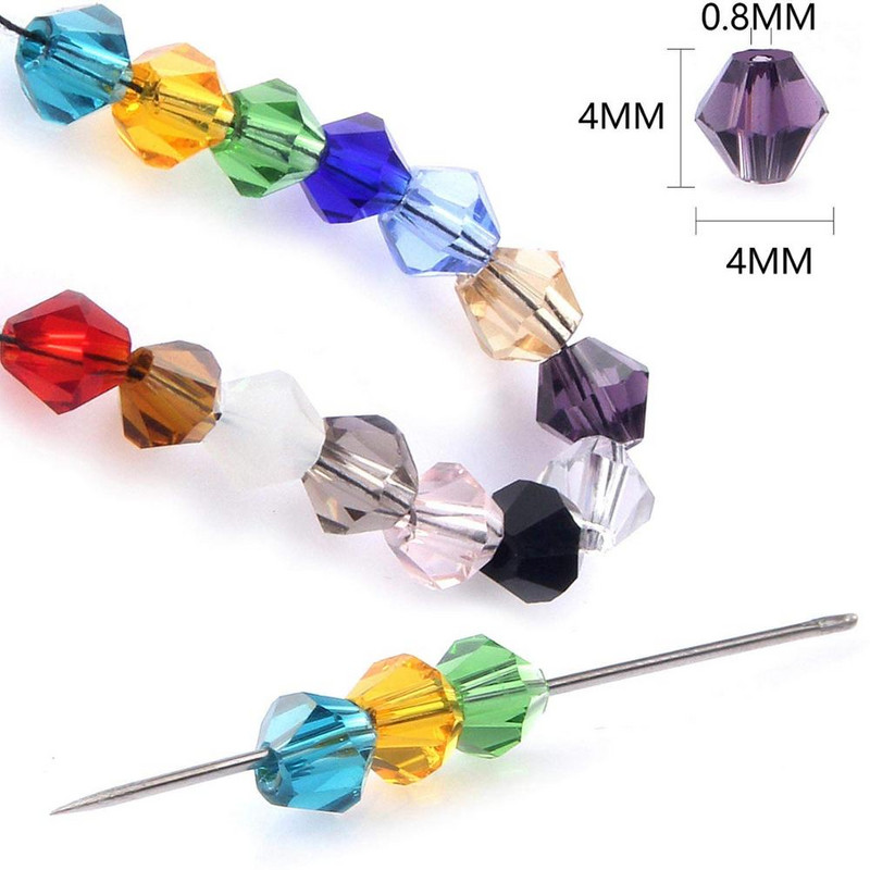 600 komada AAA češkog stakla dvokonusa 4 mm fasetirani austrijski kristal 5238 perle vez Izrada nakita Dodaci za ručni rad Veleprodaja