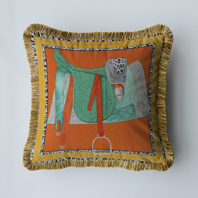 Baršunasta tkanina Američki luksuzni dvostrani ispis s kićankama Kućni kauč Jastučnica Jastučnica bez jezgre Dnevni boravak Spavaća soba 45 cm