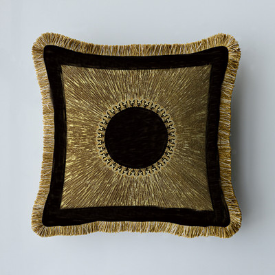 Baršunasta tkanina Američki luksuzni dvostrani ispis s kićankama Kućni kauč Jastučnica Jastučnica bez jezgre Dnevni boravak Spavaća soba 45 cm