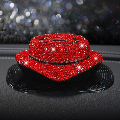 Πολύχρωμα στρας Διαμάντι ελαφρύ άρωμα Στολίδι εσωτερικού αυτοκινήτου Άρωμα Άρωμα Μπουκάλι Διακόσμηση αυτοκινήτου Δώρο