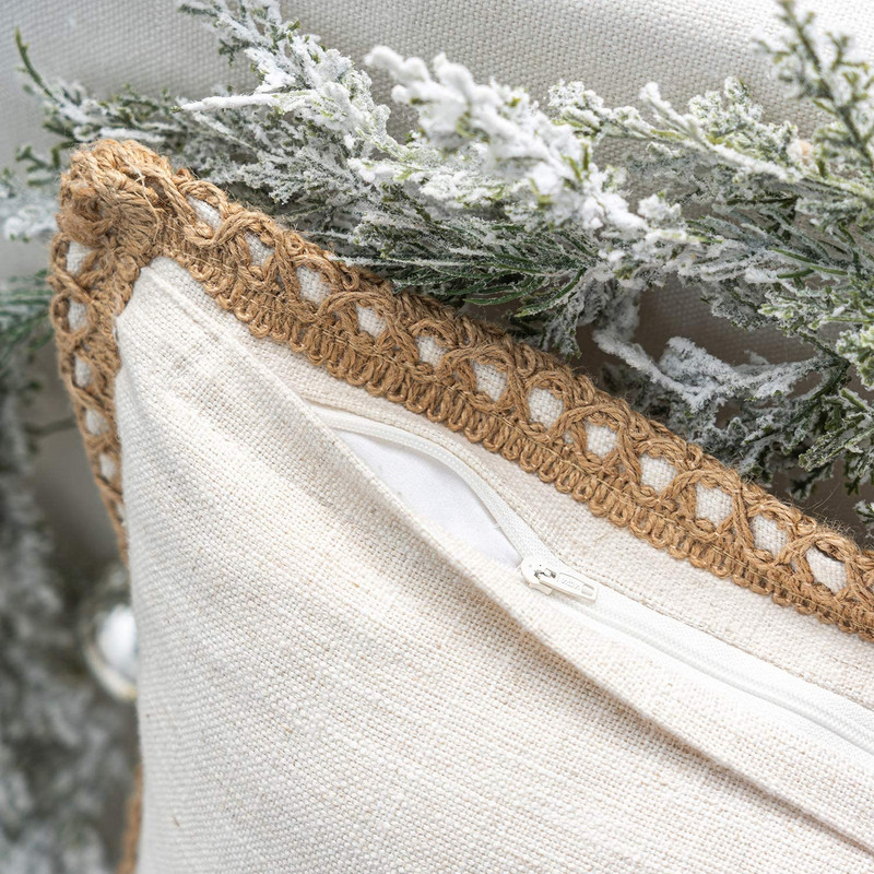 2db vászon többszínű párnahuzat Nordic Housse De Coussin lakberendezési díszpárnák díszpárnák kanapéhoz