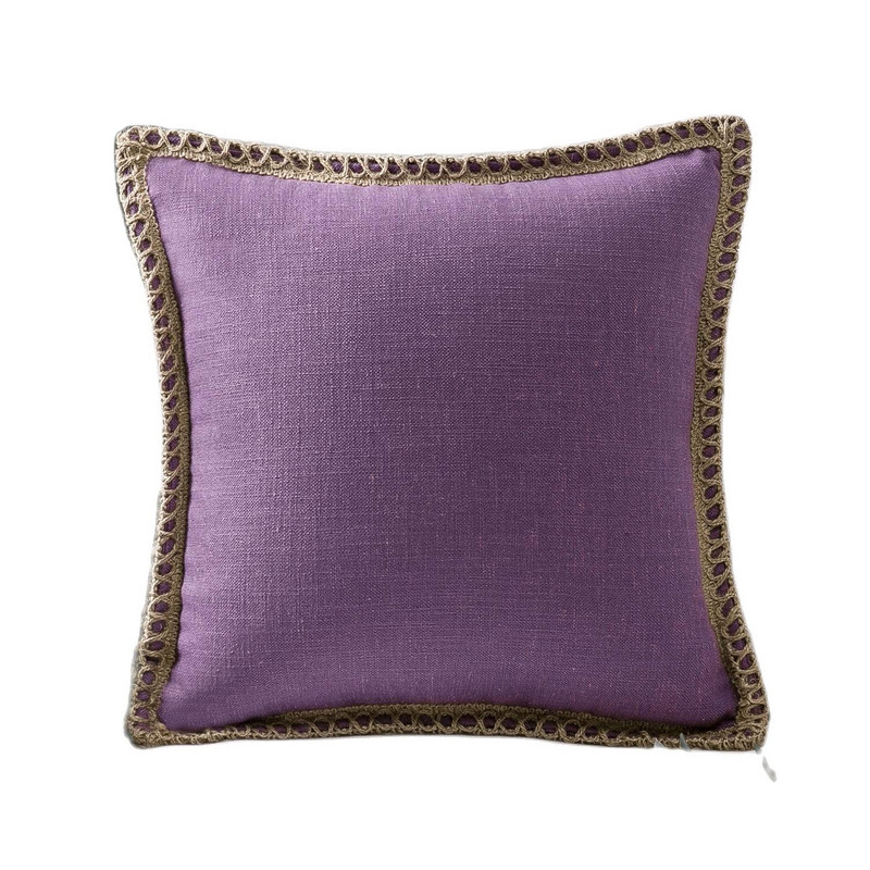 2db vászon többszínű párnahuzat Nordic Housse De Coussin lakberendezési díszpárnák díszpárnák kanapéhoz