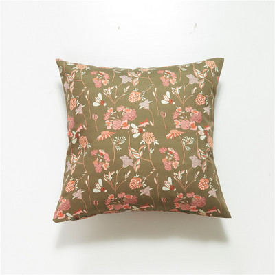 Nova vanjska jastučnica 30X50/45X45CM Vodootporna pamučna jastučnica Country Style Cvjetni printovi Sofa Jastuci za uređenje doma