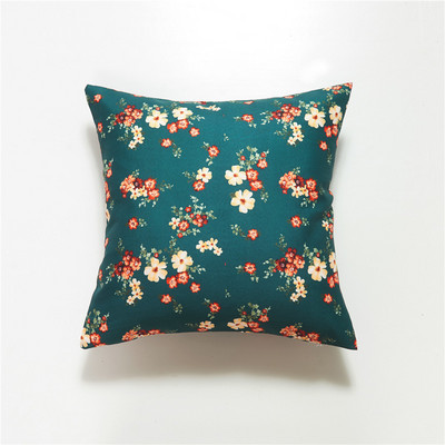 Nova vanjska jastučnica 30X50/45X45CM Vodootporna pamučna jastučnica Country Style Cvjetni printovi Sofa Jastuci za uređenje doma