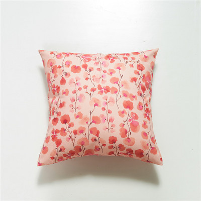 Nova vanjska jastučnica 30X50/45X45CM Vodootporna pamučna jastučnica Country Style Cvjetni printovi Sofa Jastuci za uređenje doma