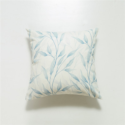 Nova vanjska jastučnica 30X50/45X45CM Vodootporna pamučna jastučnica Country Style Cvjetni printovi Sofa Jastuci za uređenje doma