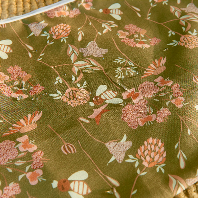 Nova vanjska jastučnica 30X50/45X45CM Vodootporna pamučna jastučnica Country Style Cvjetni printovi Sofa Jastuci za uređenje doma