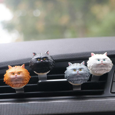Auto Freshener Car Air Fent Aroma Clips Cute Cat Car Diffuser Fragrance Cartoon KittyOrnament Car Aromatherapy Άρωμα