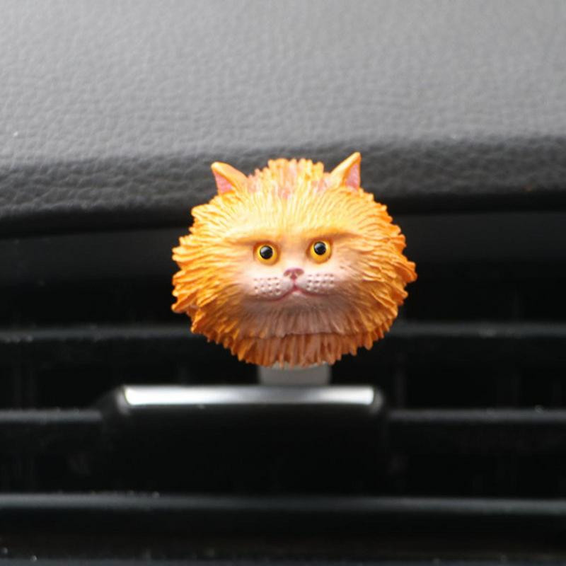 Odorizant pentru mașină Aerisire pentru mașină Clips de aromă Pisică drăguță Difuzor de parfum pentru mașină Pisicuță de desene animate Ornament Parfum de aromaterapie pentru mașină