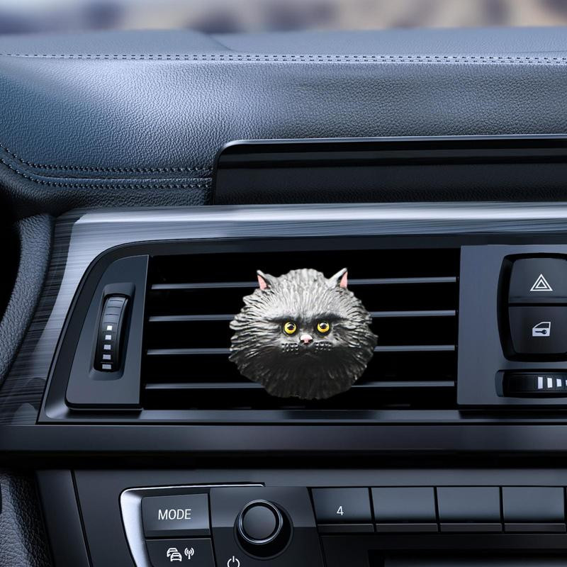 Odorizant pentru mașină Aerisire pentru mașină Clips de aromă Pisică drăguță Difuzor de parfum pentru mașină Pisicuță de desene animate Ornament Parfum de aromaterapie pentru mașină