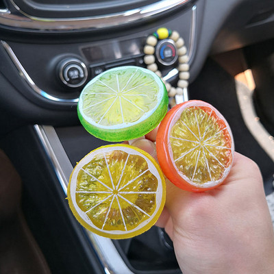 Citrinos formos automobilinis oro gaiviklis, kietas kvapas Auto Outlet kvepalai, oro kondicionierius, ventiliacijos gnybtas, dovana kietas balzamas