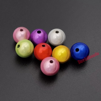 Фабрична цена Най-високо качество 4 6 8 10 12 mm смесен цвят 3D илюзия Чудо акрилни дистанционни мъниста perles