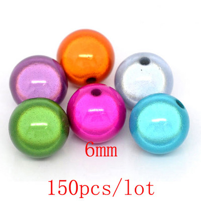 Tvornička cijena vrhunske kvalitete 4 6 8 10 12 mm mješovitih boja 3D Iluzija Čudo akrilnih razmaknica perle