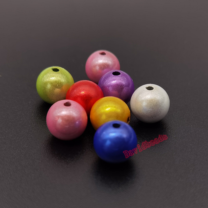 Tvornička cijena vrhunske kvalitete 4 6 8 10 12 mm mješovitih boja 3D Iluzija Čudo akrilnih razmaknica perle