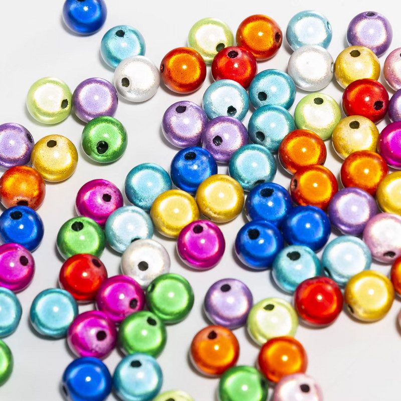 Tvornička cijena vrhunske kvalitete 4 6 8 10 12 mm mješovitih boja 3D Iluzija Čudo akrilnih razmaknica perle